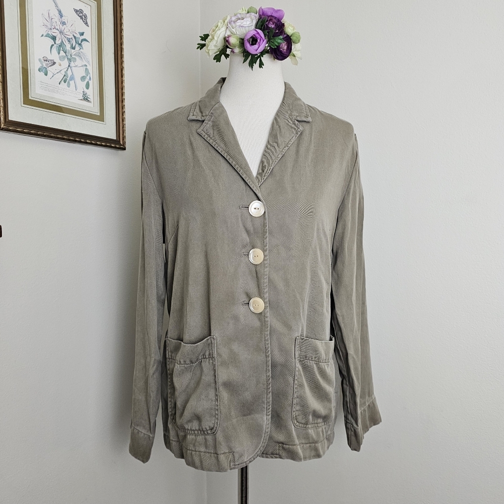 J. Jill Tencel Blazer Jacket